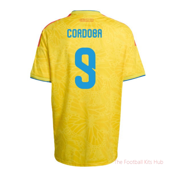 2026-2027 Colombia Home Shirt (Cordoba 9)-unisoccer store