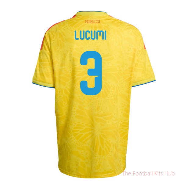 2026-2027 Colombia Home Shirt (Lucumi 3)-unisoccer store