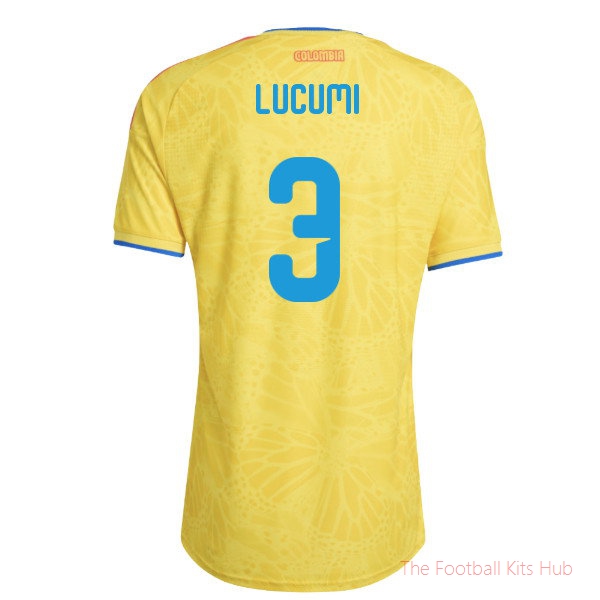 2026-2027 Colombia Authentic Home Shirt (Lucumi 3)-unisoccer store