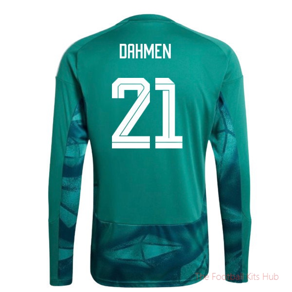 2026-2027 Germany Home Goalkeeper Shirt (Active Green) (Dahmen 21)-unisoccer store