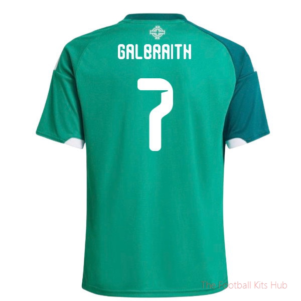 2026-2027 Northern Ireland Home Shirt (Kids) (Galbraith 7)-unisoccer store