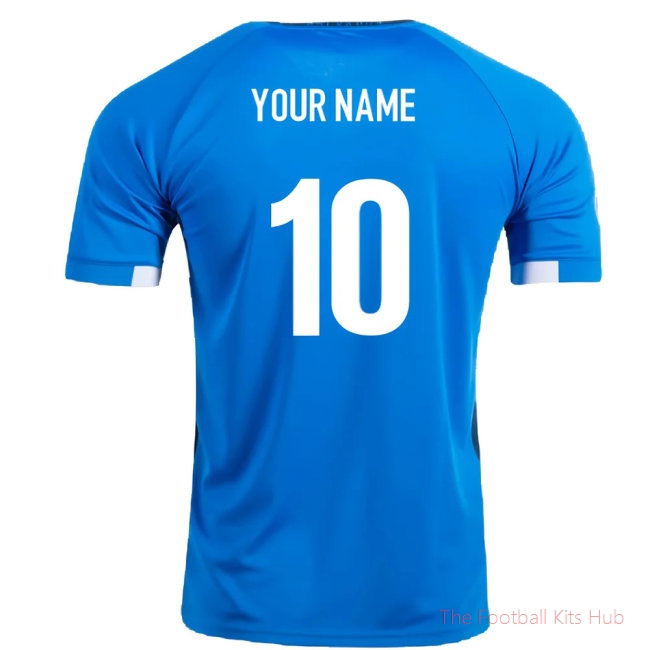 2021-2022 El Salvador Home Jersey (Your Name)-unisoccer store