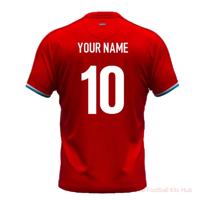 2024-2025 Luxembourg Home Shirt (Your Name)-unisoccer store