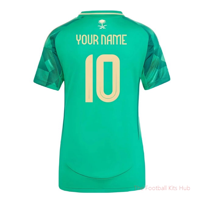 2024-2025 Saudi Arabia Home Shirt (Womens) (Your Name)-unisoccer store
