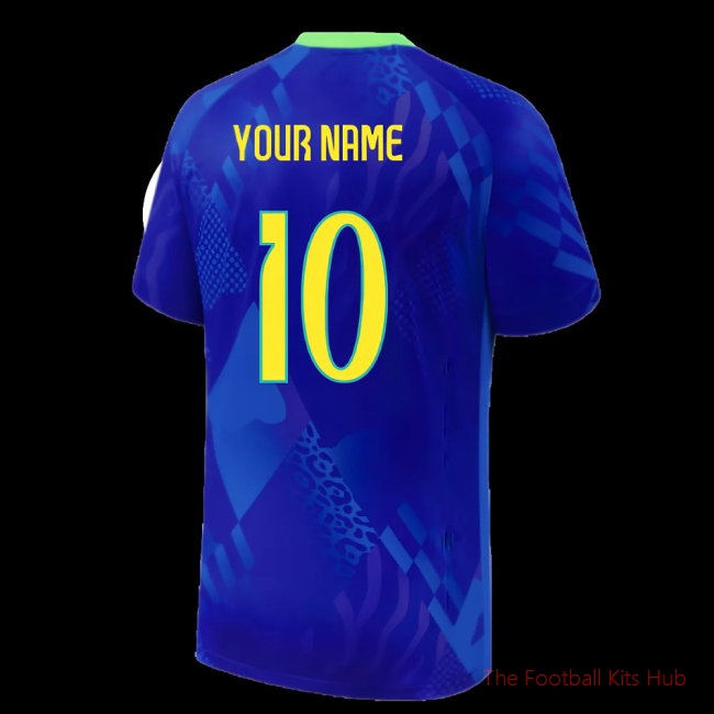 2025-2026 Brazil Womens Team Away Shirt (Unisex) (Your Name)-unisoccer store