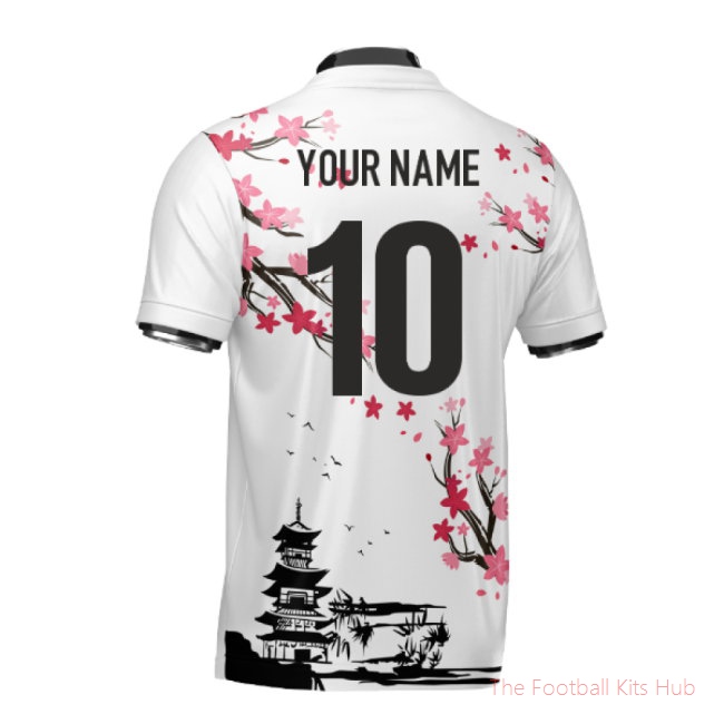 Japan Samurai Heritage Football Jersey (Wolvate) Kids Short Sleeve (Your Name)-unisoccer store