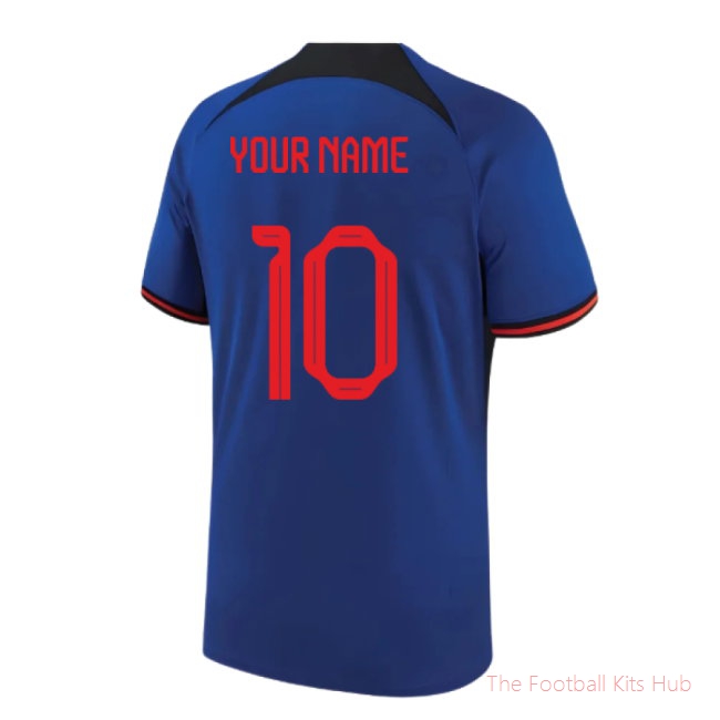 2022-2023 Holland Away Shirt (Your Name)-unisoccer store