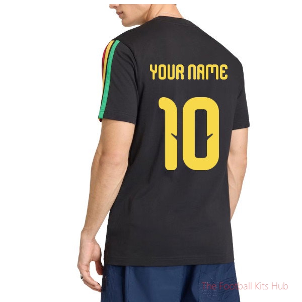 2026-2027 Jamaica DNA Tee (Black) (Your Name)-unisoccer store