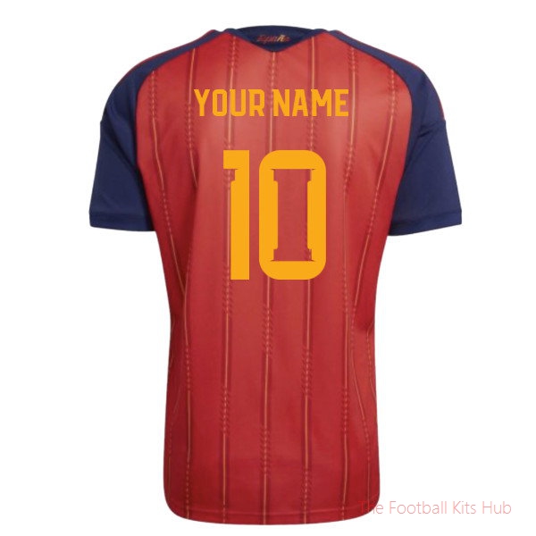 2026-2027 Spain Home Youth Kit (Your Name)-unisoccer store