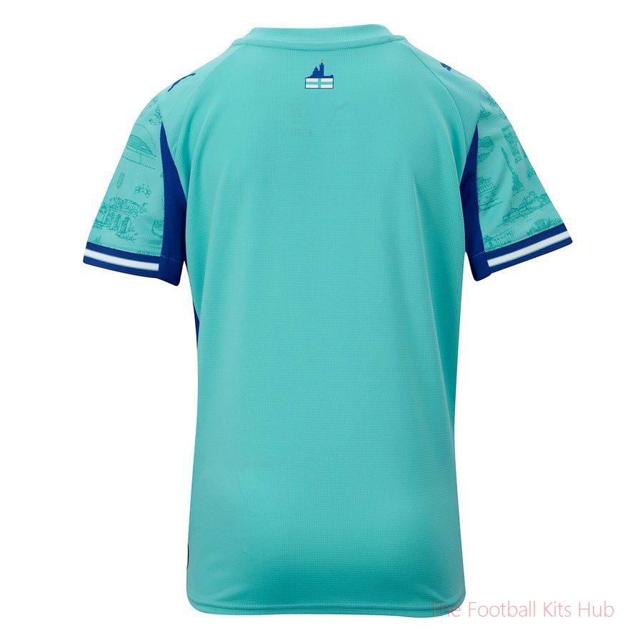 Marseille 4th Goalkeeper Shirt 2025/26 Kids-unisoccer store