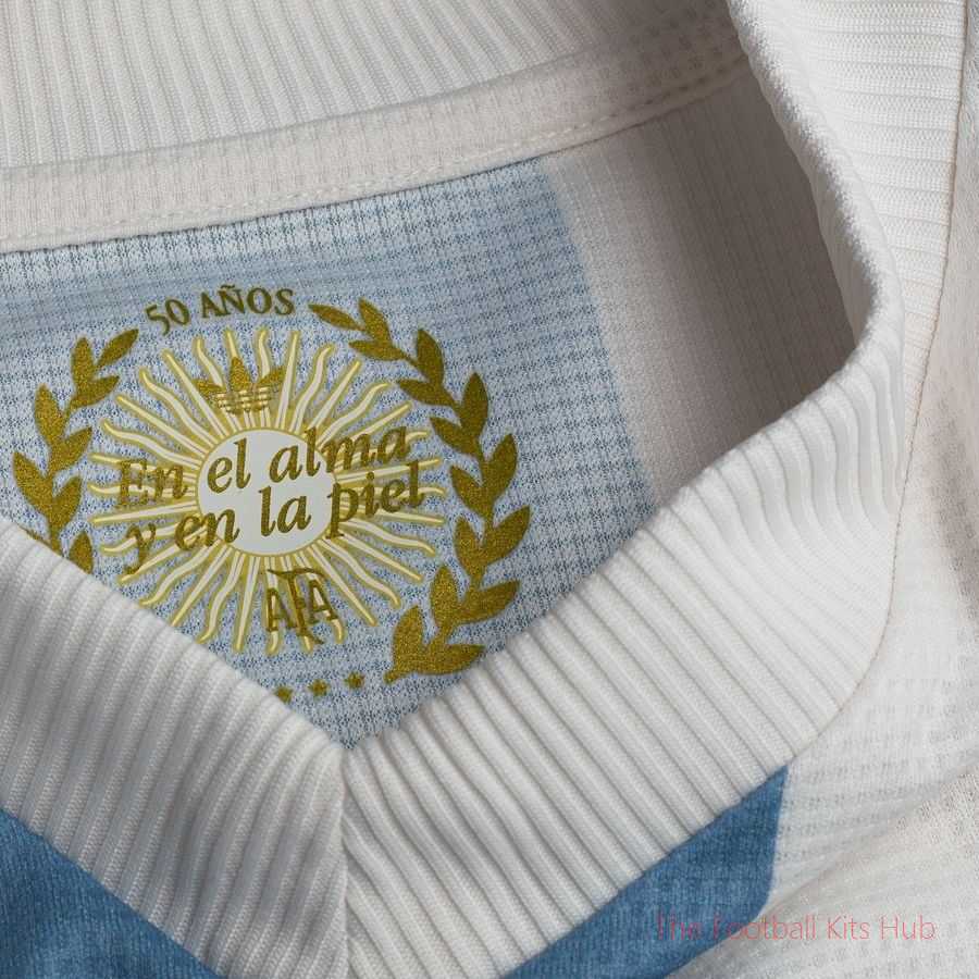 Argentina Home Shirt 50 Years Anniversary Kids LIMITED EDITION-unisoccer store