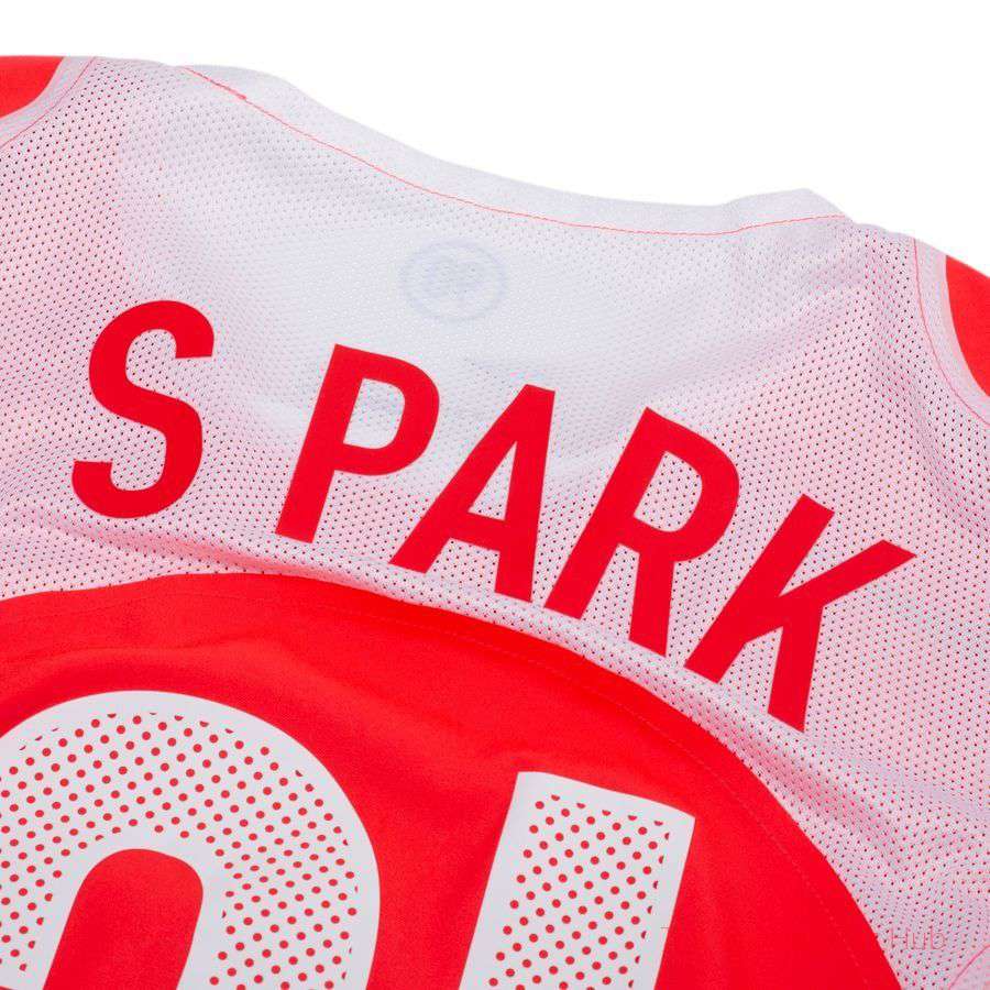 South Korea Home Shirt 2004 Reissue Park Ji-Sung 21-unisoccer store