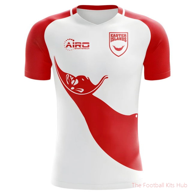 2025-2026 Easter Islands Home Concept Football Shirt - Womens-unisoccer store