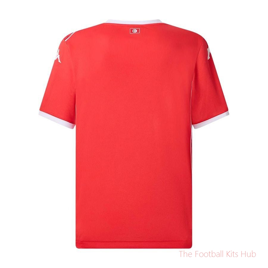 Tunisia Home Shirt Africa Cup of Nations 2025-unisoccer store