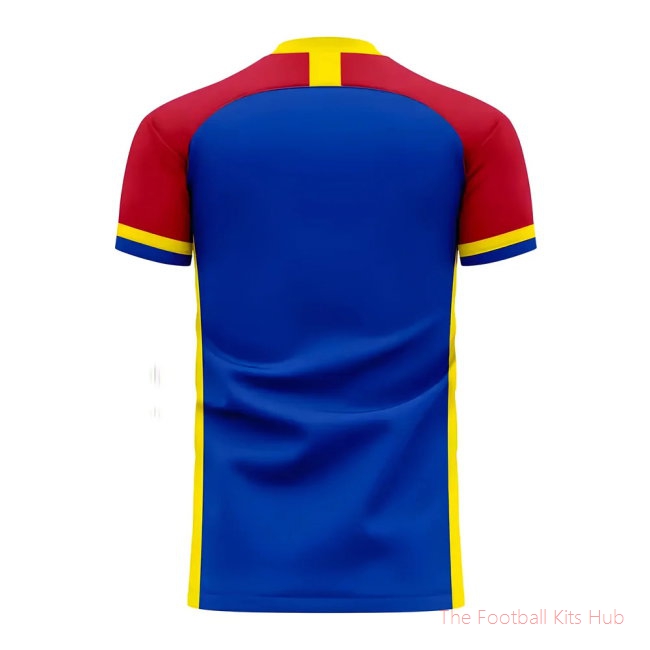 Moldova 2025-2026 Home Concept Football Kit (Libero) - Baby-unisoccer store