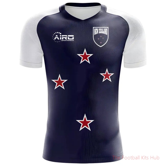 2025-2026 New Zealand Flag Concept Football Shirt-unisoccer store