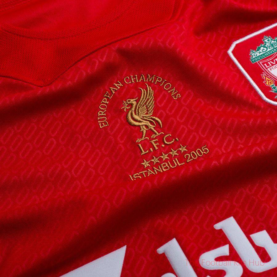 Liverpool Home Shirt Istanbul 2005 Long Sleeves-unisoccer store