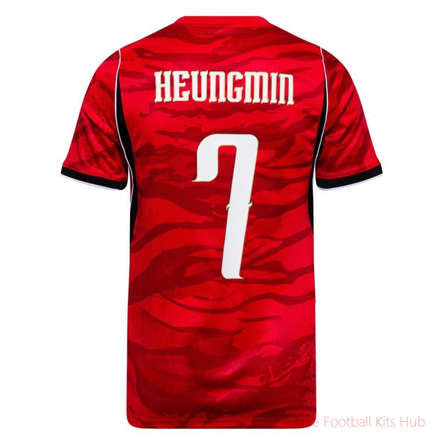 South Korea Home Shirt World Cup 2026 HEUNGMIN 7-unisoccer store