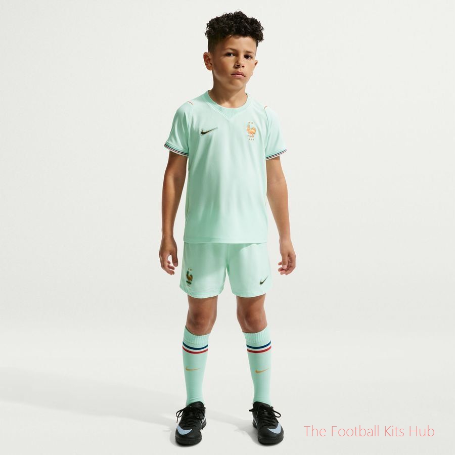 France Away Shirt World Cup 2026 Mini-Kit Kids-unisoccer store