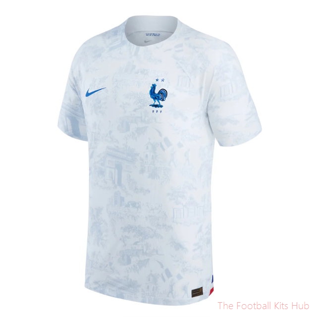 2022-2023 France Match ADV Dri-Fit Away Shirt (Dembele 11)-unisoccer store