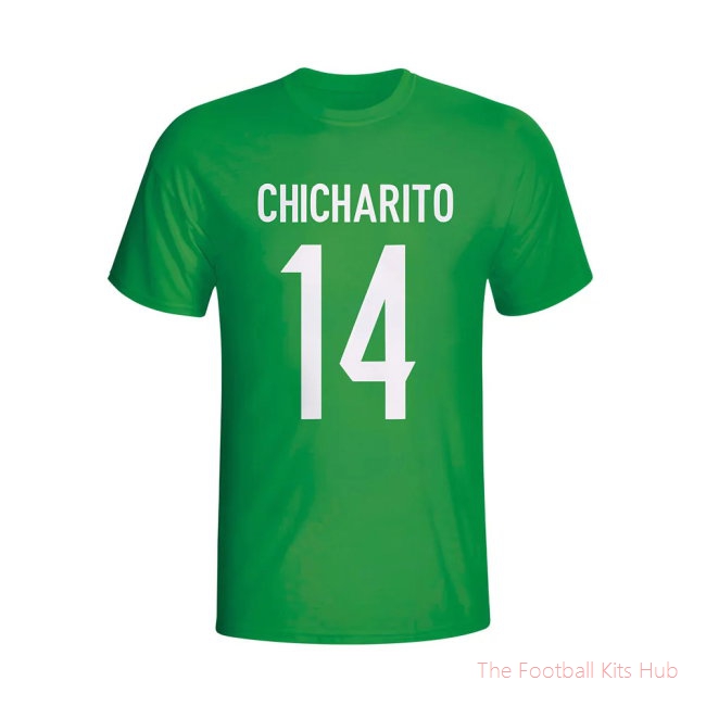 Chicharito Mexico Hero T-shirt (green) - Kids-unisoccer store