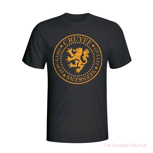 Holland Presidential T-shirt (black)-unisoccer store