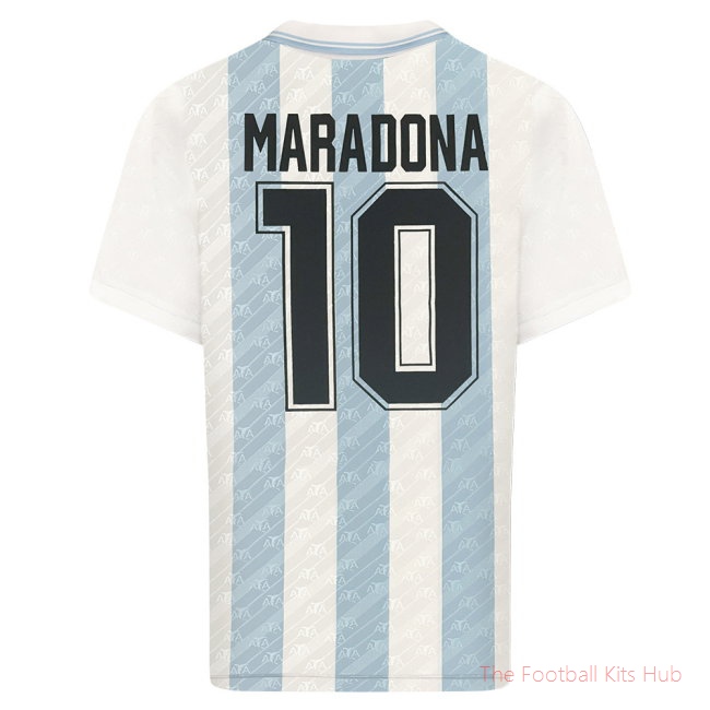 1994 Argentina World Cup Home Shirt (Maradona 10)-unisoccer store