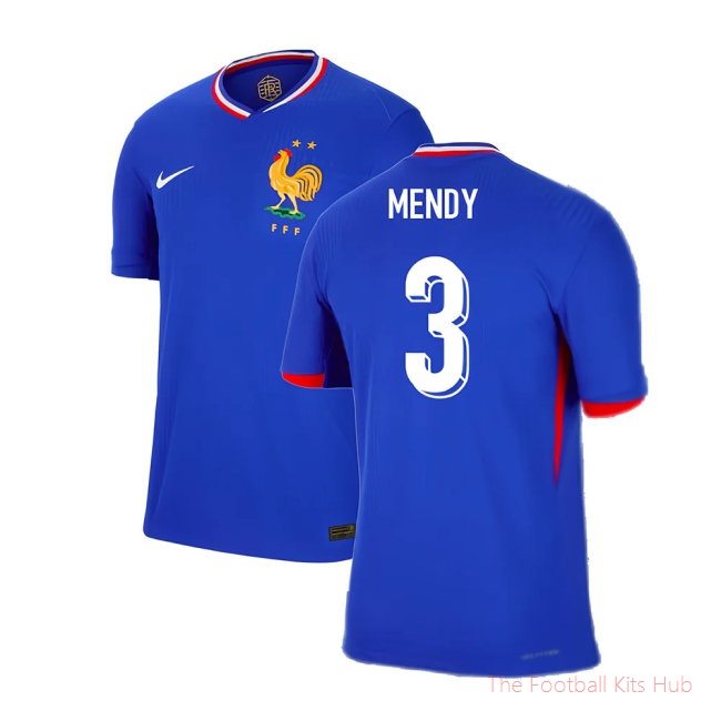 2024-2025 France Dri-FIT ADV Match Home Shirt (Mendy 3)-unisoccer store