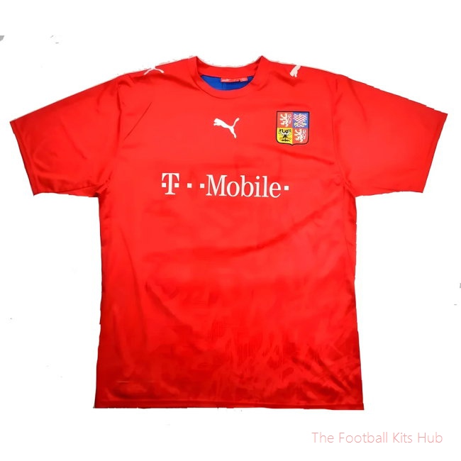 Czech Republic 2006-08 Home Shirt (L) (Very Good) (Sionko 7)-unisoccer store