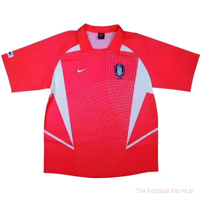 South Korea 2002-04 Home (XXL) (Excellent) (S.H. Hwang 18)-unisoccer store