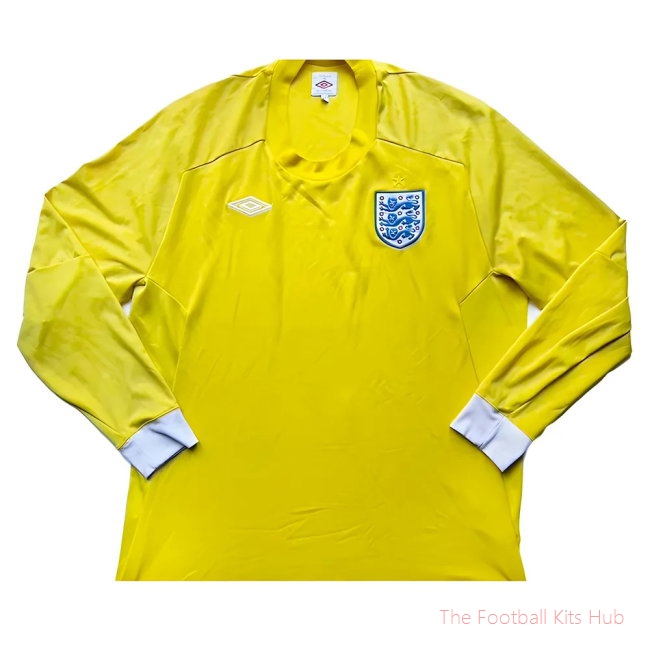 England 2010-11 Goalkeeper Home Shirt (M) #1 (Excellent) (SEAMAN 1)-unisoccer store