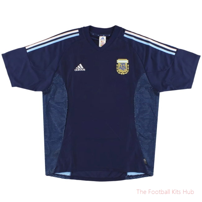 Argentina 2002-04 Away Shirt ((Excellent) XL) (Your Name)-unisoccer store