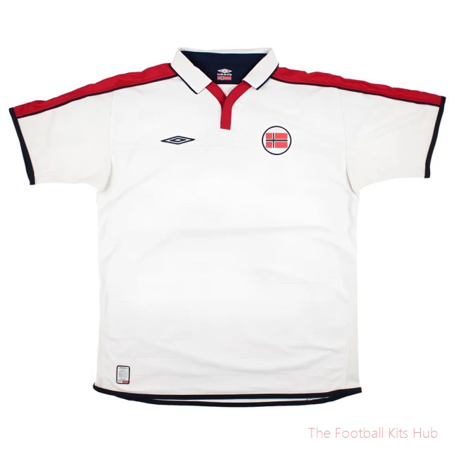 Norway 2002-03 Away Shirt (XL) (Very Good)-unisoccer store