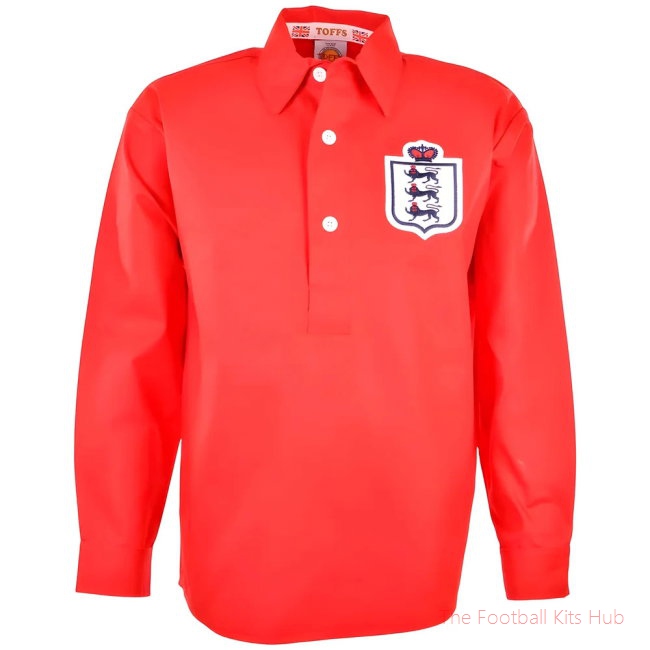 England 1930-40s Away Retro Football Shirt-unisoccer store