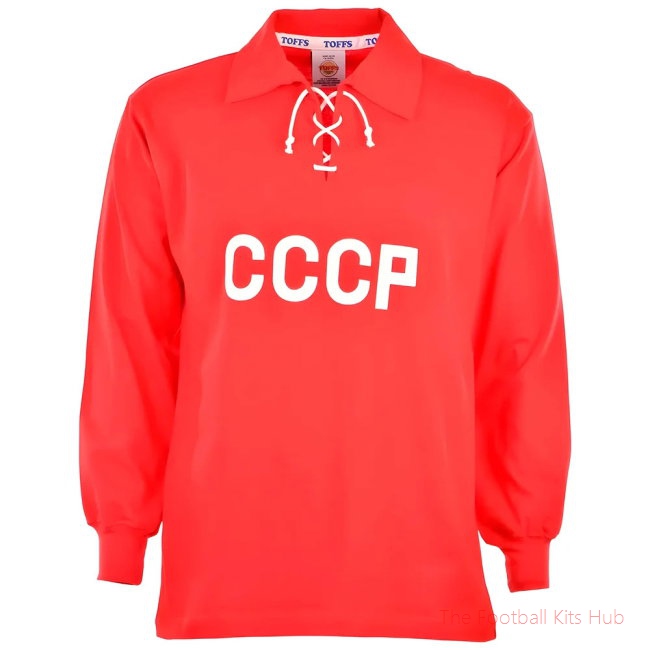 Russia 1960s Retro Football Shirt-unisoccer store