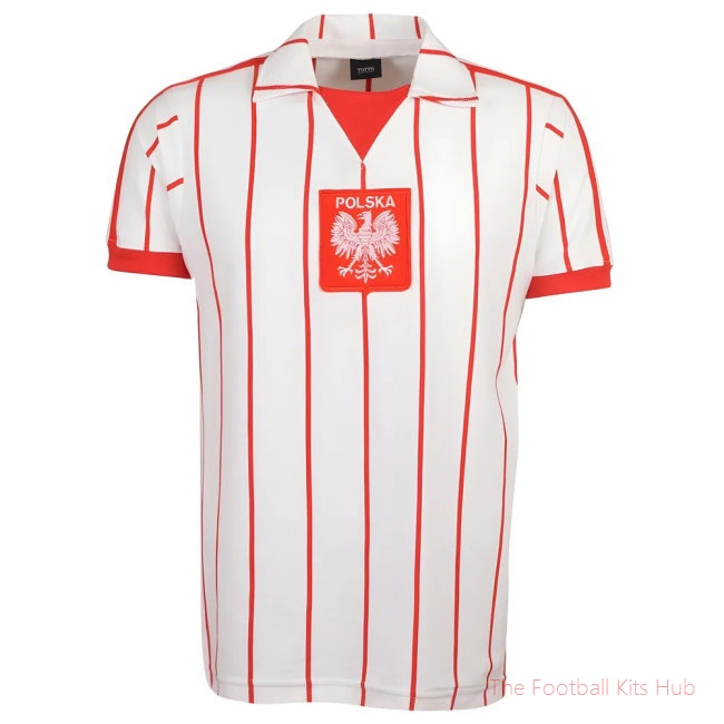 Poland 1982-84 Home Retro Football Shirt-unisoccer store