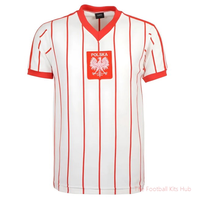 Poland 1982 World Cup Football Shirt-unisoccer store
