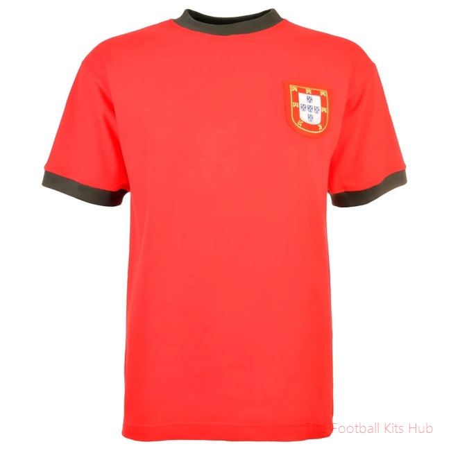Portugal 1966 Short Sleeve Retro Football Shirt-unisoccer store