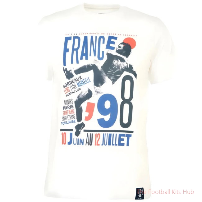 Pennarello: World Cup - France 1998 T-Shirt - White-unisoccer store