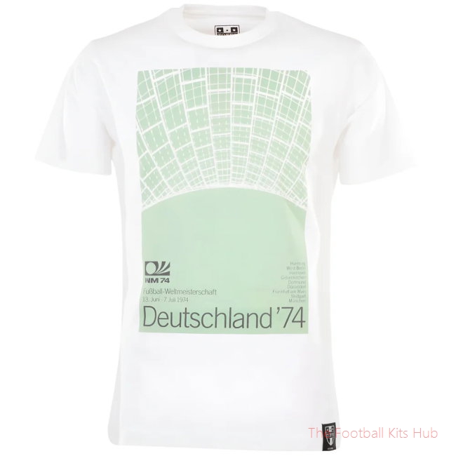Pennarello: World Cup - Deutschland 1974 T-Shirt - White-unisoccer store