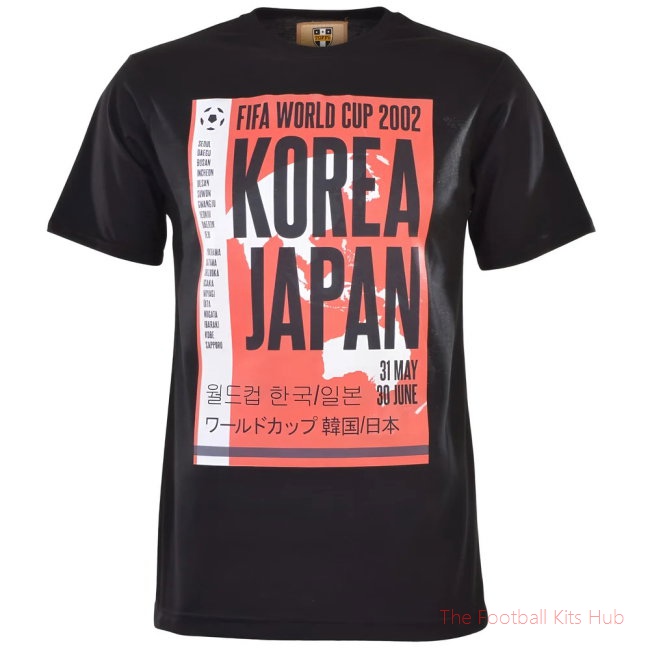 Pennarello: World Cup - Korea Japan 2002 T-Shirt - Black-unisoccer store