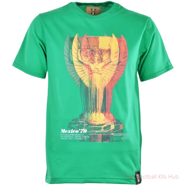 Pennarello: World Cup - Mexico 70 T-Shirt - Green-unisoccer store