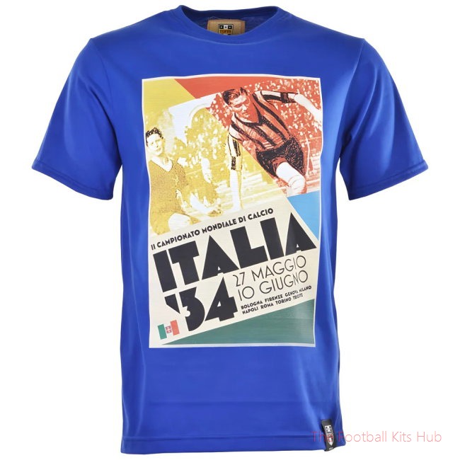 Pennarello: World Cup - Italia 1934 T-Shirt - Royal-unisoccer store