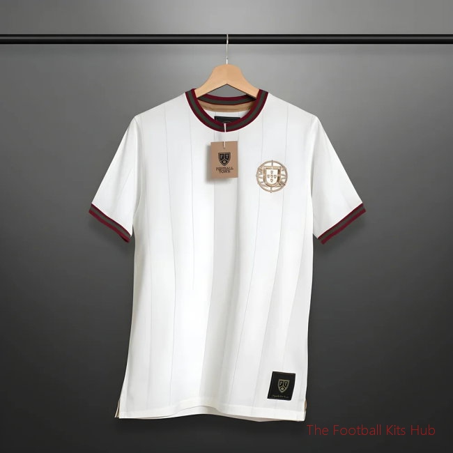 Vintage Portugal A Selecção White Soccer Jersey-unisoccer store