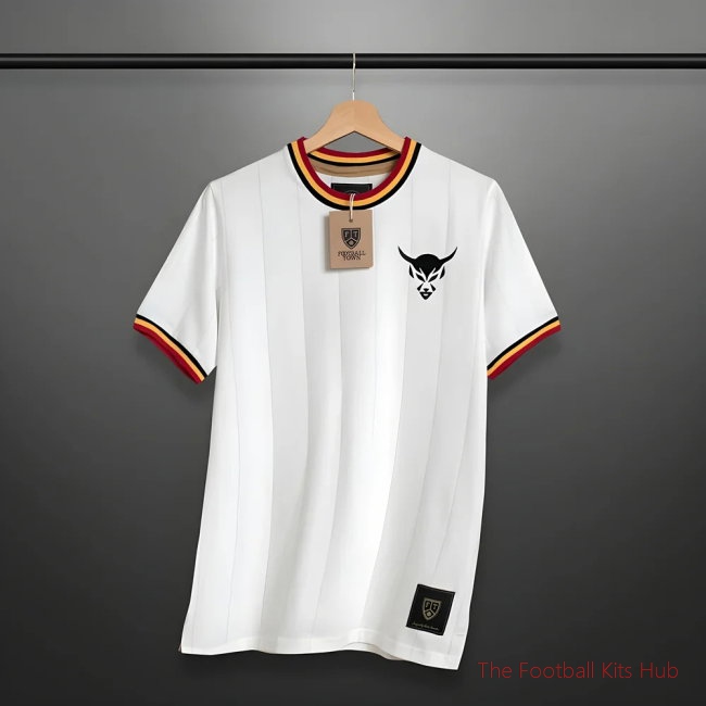 Vintage Belgium Le Diable Away Soccer Jersey-unisoccer store