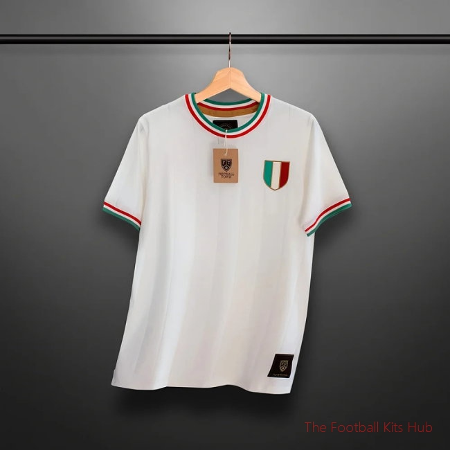 Vintage Italy Gli Azzurri Away Soccer Jersey-unisoccer store