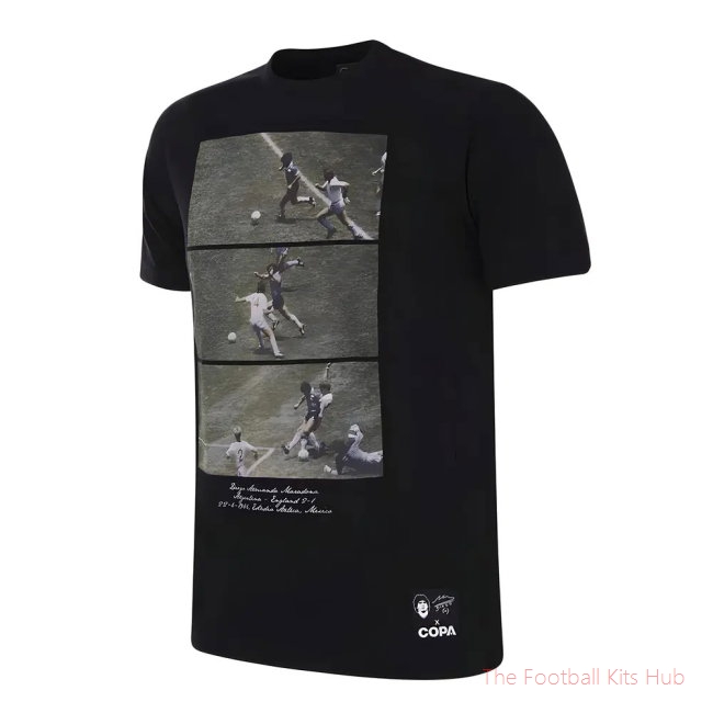 Maradona X COPA 1986 Solo Goal T-Shirt-unisoccer store