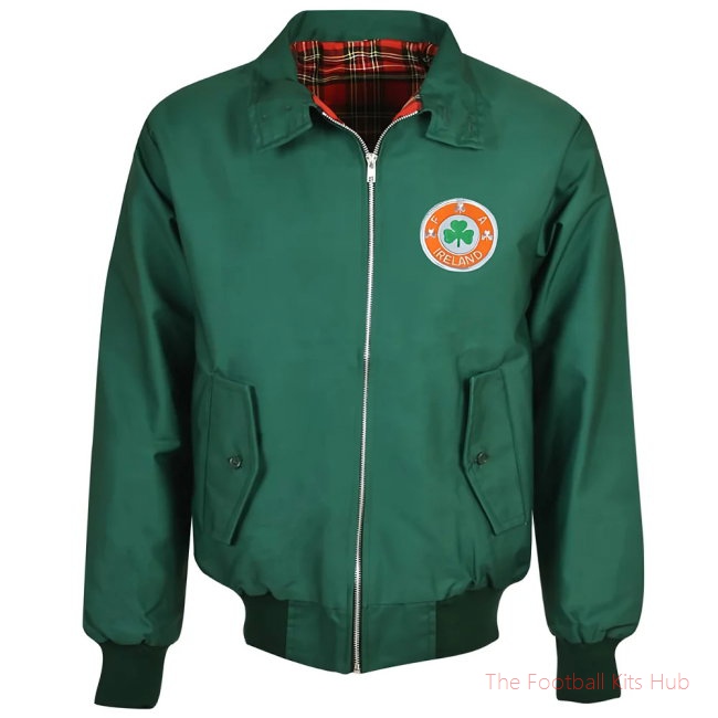 Republic of Ireland Green Harrington Jacket-unisoccer store