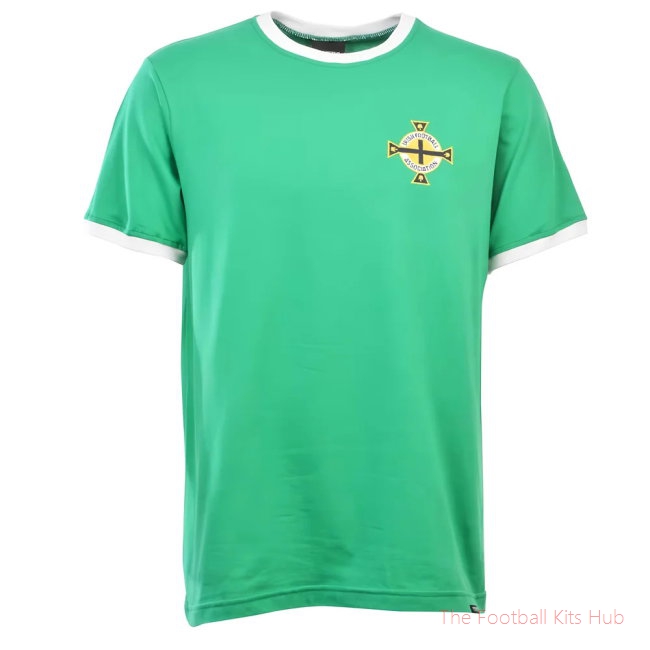 Northern Ireland 12th Man T-Shirt - Green/White Ringer-unisoccer store