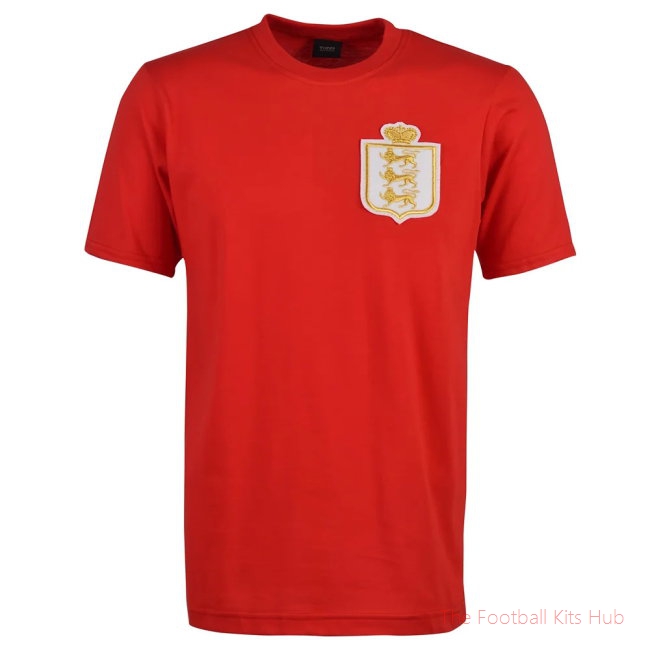 England Gold 1930's T-Shirt - Red-unisoccer store